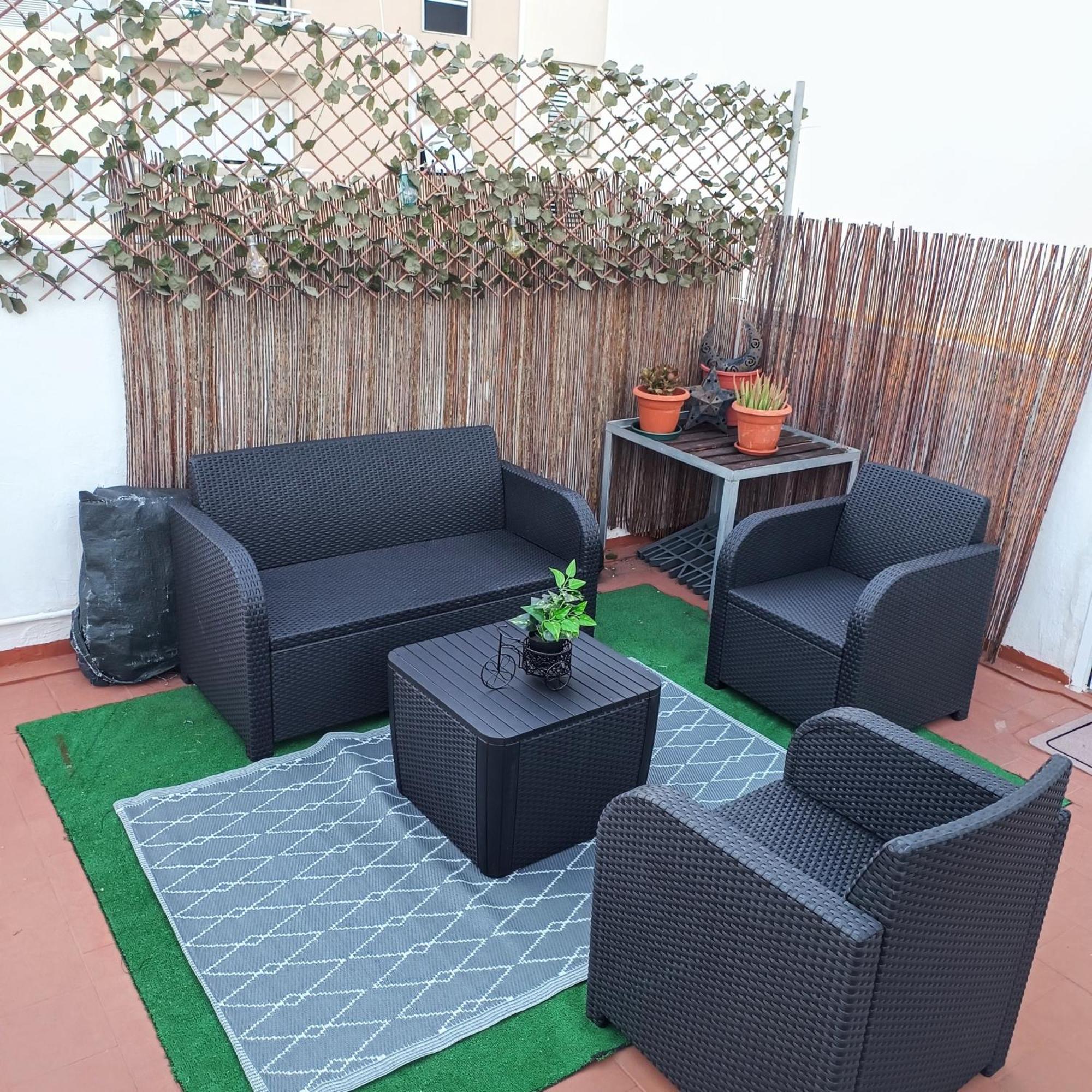 Center Santa Cruz, Alojamiento Centrico Con Gran Terraza, Cocina , Salon Y Banos, Todo Privado Exterior foto